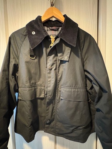 Waxed jacket black - waxed,